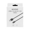 Cavo Essentials USB a Micro USB 2A 2m Nero