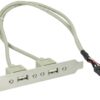 Staffa InLine PCI 2 Porte Usb 2.0 Esterne