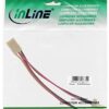 Cavo InLine alim.int.ventola 3 pin F a 2x3pin