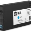 HP Cartuccia Originale 963 Ciano