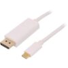Cavo Qoltec Type C a DisplayPort 5K 2Mt