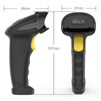 Lettore Barcode Qoltec 1D/2D Laser Wireless