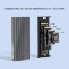 Box Qoltec per M.2 Sata/NVMe Usb-C 3.1