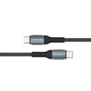 Cavo Qoltec USB2.0 TypeC M/M QC 3.0 100W 1,5M