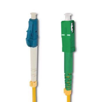 Cavo Fibra Ottica LC/UPC a SC/APC Singl. 20Mt