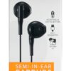 Auricolari Streetz con microfono USB-C Nero