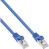 Cavo di rete Cat.5e F/UTP 0,30Mt Blu