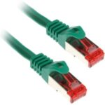 Cavo rete Cat.6 S/FTP 0,5Mt Verde