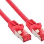 Cavo rete Cat.6 S/FTP 3,0Mt Rosso