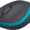 Mouse Wireless Logitech M185 Swift Blu