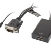 Convertitore Vga con audio a HDMI