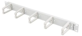 Pannello guidacavi con anelli 1 Unita grigio