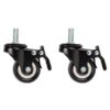 Set 4 Ruote Lanberg per Armadi 19"