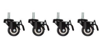 Set 4 Ruote Lanberg per Armadi 19"