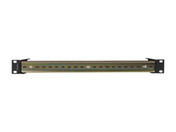 Supporto Din Rail TS-35 Rack 19" 1U Nero