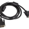 Cavo DVI-D 24+1 a DVI-D 24+1 da 3Mt