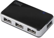 Hub Usb 2.0 a 4 porte con alimentatore