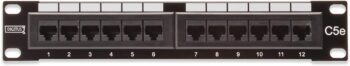 Patch Panel 10" 12 Porte Cat.5e Utp