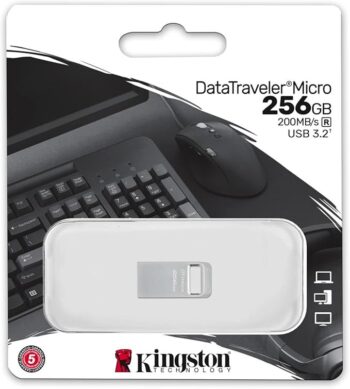 Pen Drive 256GB Micro Usb3.2 Kingston