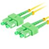 Cavo Fibra Ottica SM SC/APC-SC/APC Duplex 15M