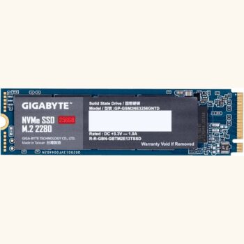 Ssd Gigabyte PCIe M2 Nvme da 256Gb
