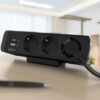 Multipresa On-desk 3xSchuko/1xUSB-A+USB-C