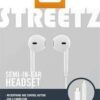 Auricolari Streetz con microfono USB-C Bianco