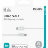 Cavo Essentials da Type C a Lightning da 2Mt
