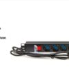 Multipresa Rack 19" 8 Posti univ.con int