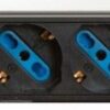 Multipresa Rack 19" 8 Posti univ.con int.C14