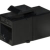Frutto Keystone passante F/F RJ45 Cat.5e Utp