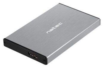 Box Natec per Hd 2,5" Sata USB 3.0 Grigio