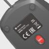 Mouse USB Ruff Plus 1200 DPI nero