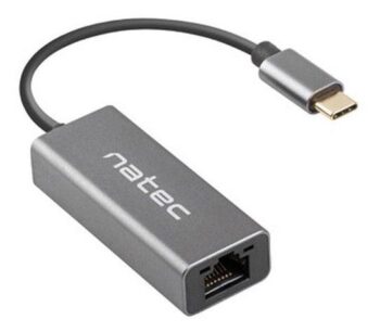 Adattatore Natec Type C a Lan Gigabit
