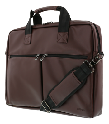 Borsa Deltaco Notebook Ecopelle 15,6" Marrone