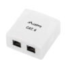 Box a muro con 2 porte LAN UTP