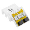 Box a muro con 2 porte LAN UTP