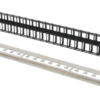 Patch Panel 48 Porte 1U vuoto Bk