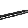 Patch Panel 24 Porte 1U vuoto Bk