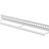 Patch Panel 24 Porte 1U vuoto Grigio