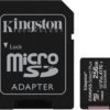 Micro SD Kingston 256Gb + adat.CL10 100MB/s