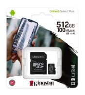 Micro SD 512Gb con adattatore CL10