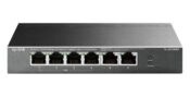 Switch di rete 6 Porte 10/100Mbps,4 POE+