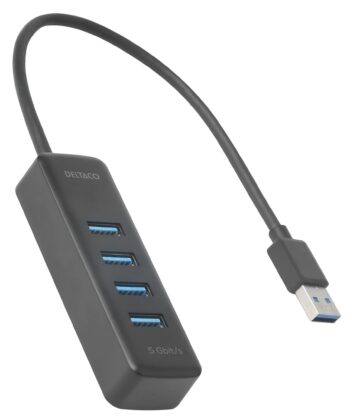 HUB USB 3.1 a 4 porte 5Gbps