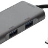 HUB USB-C 3.1 2 porte USB + 2 porte USB-C