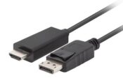 Cavo Lanberg Displayport(M) a HDMI 1Mt