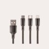Cavo Tucano Combo Usb 3-in-1 Charging cable
