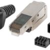 Plug di Rete Cat.6 Schermato Tooless