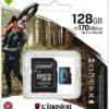 Micro SD Kingston 128GB + adat.CL 10 170Mb/s