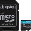 Micro SD Kingston 128GB + adat.CL 10 170Mb/s